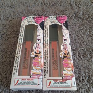 2 Pack IONI Lipplumer Gloss PINK GLOW (Coral Pink) Hot‎ Spicy